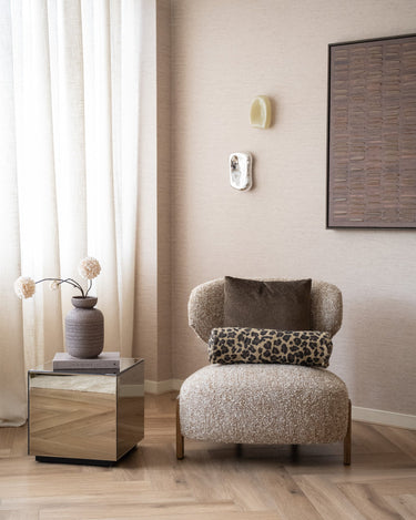 HKLIVING Rolkussen Panter Bruin - Things I Like Things I Love