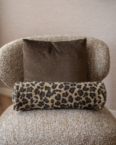 HKLIVING Rolkussen Panter Bruin - Things I Like Things I Love