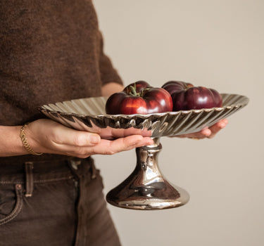 HKLIVING Serving Bowl Chrome - Things I Like Things I Love