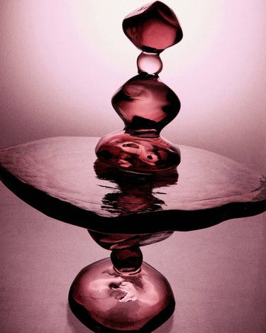 HKLIVING Taartplateau Jewel Amethist Roze - Things I Like Things I Love