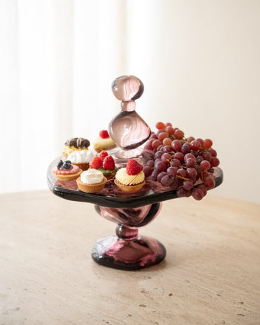 HKLIVING Taartplateau Jewel Amethist Roze - Things I Like Things I Love