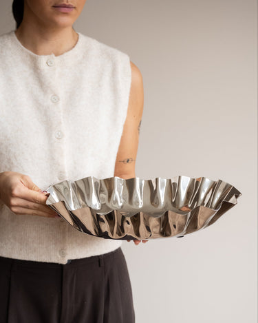 HKLIVING Tray Chrome 100% Stainless Steel Silver - Things I Like Things I Love