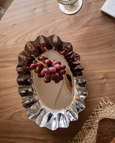 HKLIVING Tray Chrome 100% Stainless Steel Silver - Things I Like Things I Love