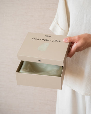 HKLIVING Wanddecoratie Pebble Glas - Things I Like Things I Love