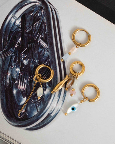 Hoop Little Fish Gold - Things I Like Things I Love