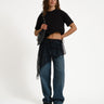 Ida Lace Wrap Skirt Black - Things I Like Things I Love