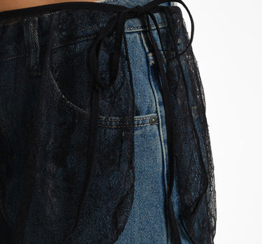 Ida Lace Wrap Skirt Black - Things I Like Things I Love