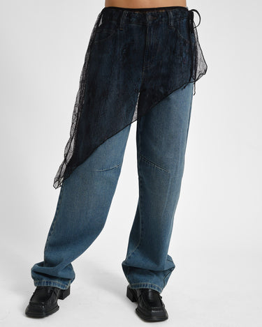 Ida Lace Wrap Skirt Black - Things I Like Things I Love