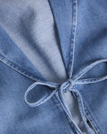 Ina Shirt Medium Blue Denim - Things I Like Things I Love