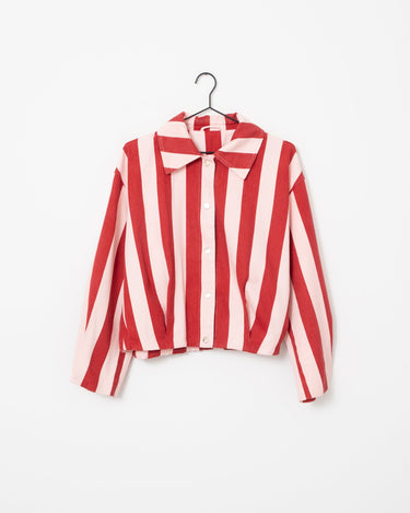 Jacket Lara Striped Bordeaux - Things I Like Things I Love