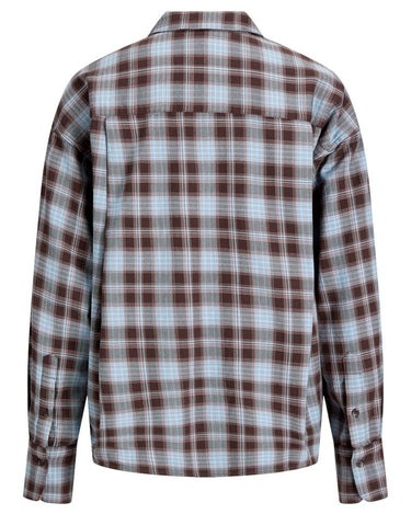 Jamie Check Flannel Shirt Skyway/Peacoat - Things I Like Things I Love