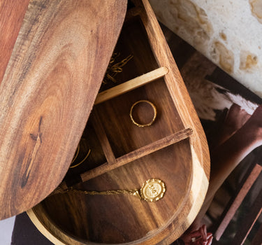 Jewelry Box Acacia Wood - Things I Like Things I Love