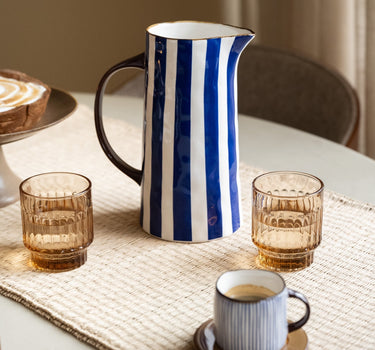 Jug Anafi Blue Stripe - Things I Like Things I Love