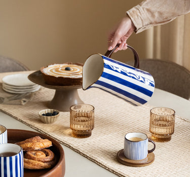 Jug Anafi Blue Stripe - Things I Like Things I Love
