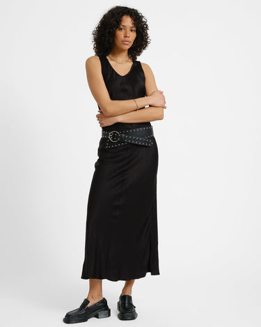June Belt Studs Black - Things I Like Things I Love