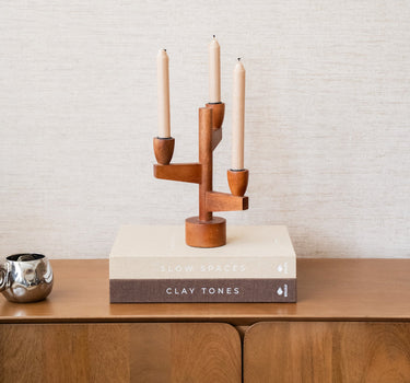 Kandelaar Casablanca Hout - Things I Like Things I Love