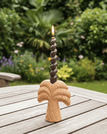 Kandelaar Palm Tree Beige - Things I Like Things I Love