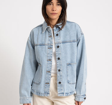 Kettie Denim Jacket Light Blue Denim - Things I Like Things I Love