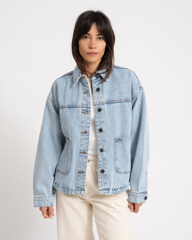 Kettie Denim Jacket Light Blue Denim - Things I Like Things I Love