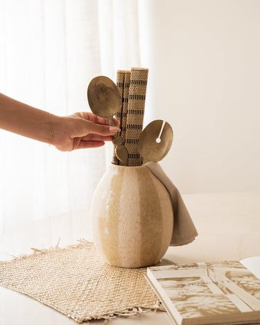 Keukengereihouder / Deco Vaas Vertice Gestreept - Things I Like Things I Love