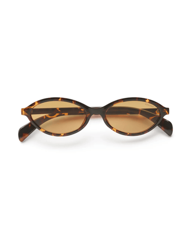 Komono Sunglasses Doris Havana Amber Brown - Things I Like Things I Love