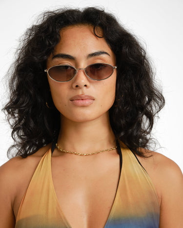 Komono Zonnebril Tyla Wit Goud - Things I Like Things I Love