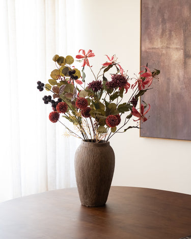 Kunstbloem Chrysant Bordeaux - Things I Like Things I Love