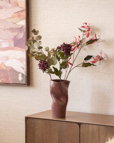 Kunstbloem Chrysant Bordeaux - Things I Like Things I Love