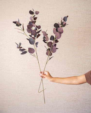Kunstbloem Eucalyptus Paars - Things I Like Things I Love