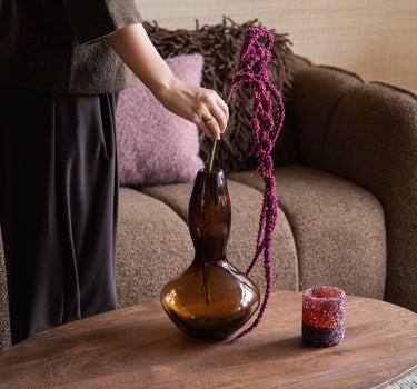 Kunstbloem Hangamarant Aubergine - Things I Like Things I Love