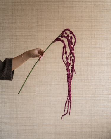 Kunstbloem Hangamarant Aubergine - Things I Like Things I Love