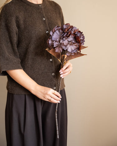 Kunstbloem Hortensia Aubergine - Things I Like Things I Love