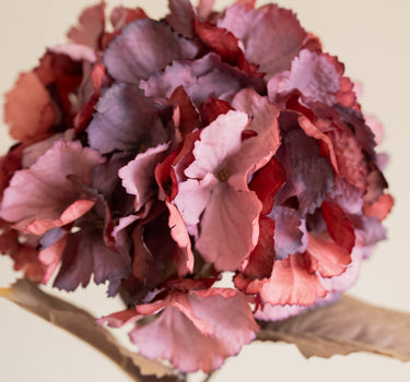 Kunstbloem Hortensia Bordeaux - Things I Like Things I Love