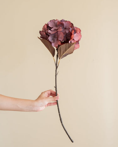 Kunstbloem Hortensia Rood - Things I Like Things I Love