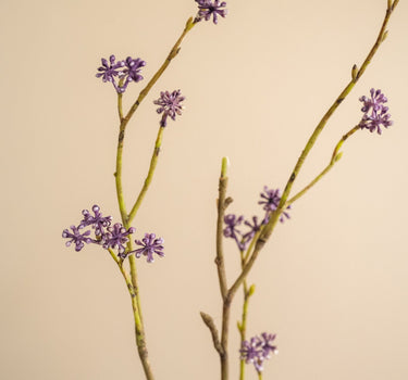 Kunstbloem Rijstbloem Paars - Things I Like Things I Love