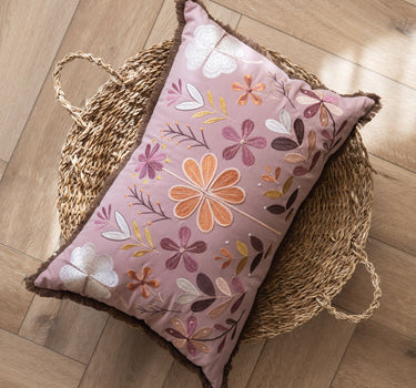 Kussen Bloemen Roze - Things I Like Things I Love