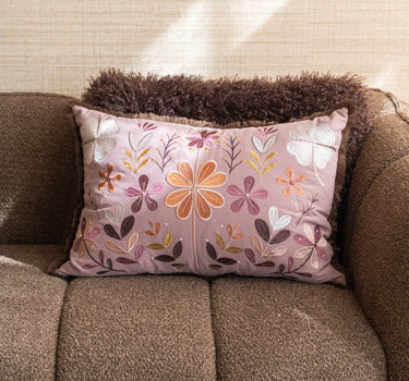 Kussen Bloemen Roze - Things I Like Things I Love