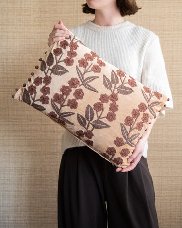 Kussen Bloemen Terra - Things I Like Things I Love