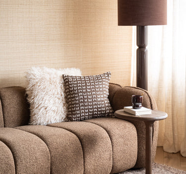 Kussen Doodly Furry Beige - Things I Like Things I Love