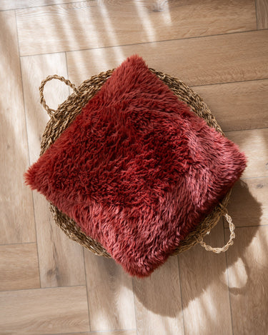 Kussen Mats Fluffy Bordeaux - Things I Like Things I Love