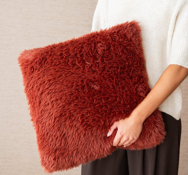 Kussen Mats Fluffy Bordeaux - Things I Like Things I Love