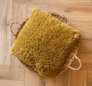 Kussen Mats Fluffy Mosterd - Things I Like Things I Love