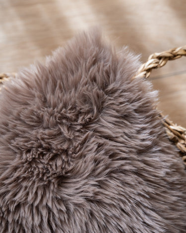 Kussen Mats Fluffy Taupe - Things I Like Things I Love
