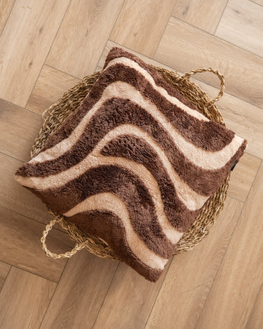 Kussen Maud Swirl Bruin - Things I Like Things I Love