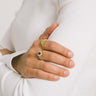 Lady Diana Ring Blue Gold - Things I Like Things I Love