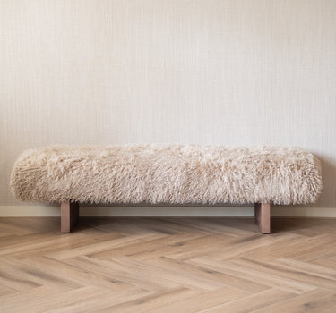 Large Bench Fluffy Mongolie - Things I Like Things I Love