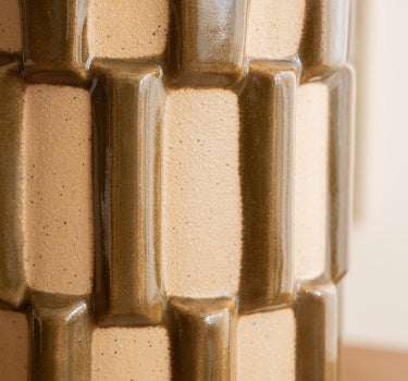 Large Deco Vase Moscy Brown - Things I Like Things I Love