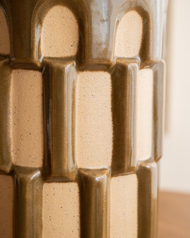 Large Deco Vase Moscy Brown - Things I Like Things I Love