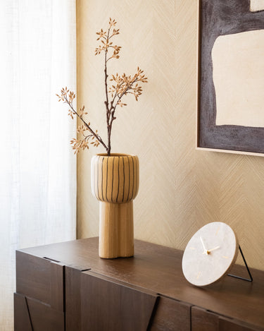 Large Deco Vase Tera Lines - Things I Like Things I Love