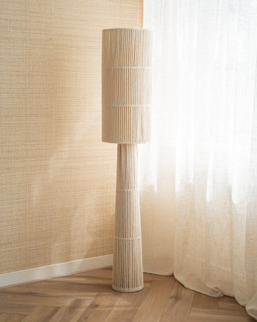 Large Floor Lamp Michiel Cream - Things I Like Things I Love